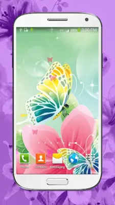 Butterfly Live Wallpaper HD android App screenshot 0