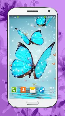 Butterfly Live Wallpaper HD android App screenshot 2