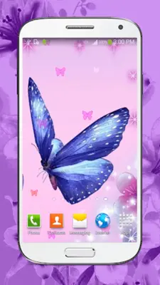 Butterfly Live Wallpaper HD android App screenshot 3