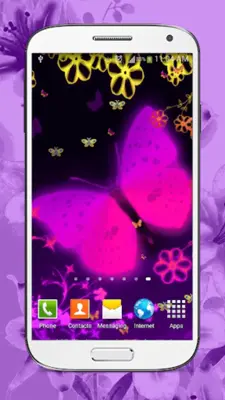 Butterfly Live Wallpaper HD android App screenshot 4