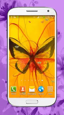 Butterfly Live Wallpaper HD android App screenshot 5