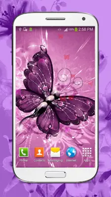 Butterfly Live Wallpaper HD android App screenshot 8